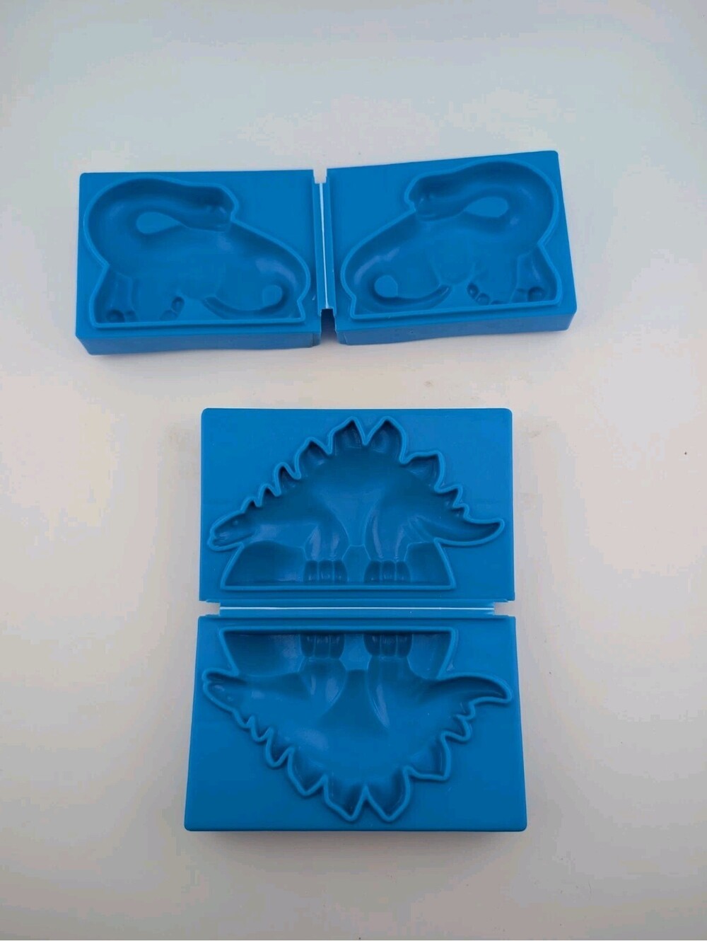 Vintage Rose Art Dinosaur Play-Doh Molds Set Of 2